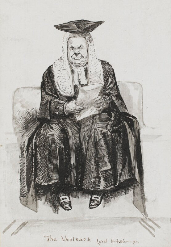 Hardinge stanley giffard, 1st earl of halsbury npg 3394