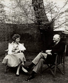 Gloria Jean Irene Dunn (née Hill), Lady Cottesloe; John Walgrave Halford Fremantle, 4th Baron Cottesloe NPG x132790