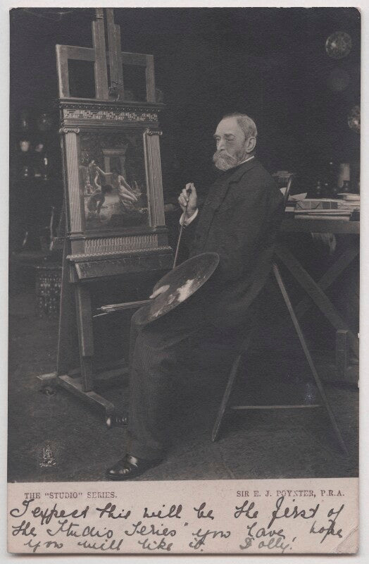 Sir edward john poynter, 1st bt npg x197696
