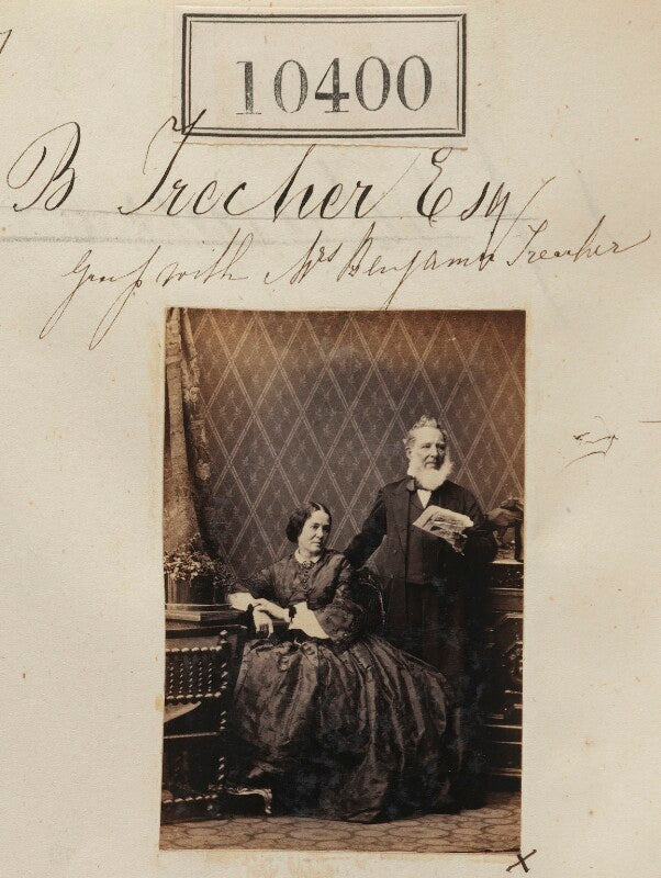 Benjamin treacher; mrs treacher npg ax60114