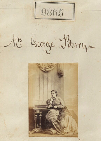 Mrs George Berry NPG Ax59589