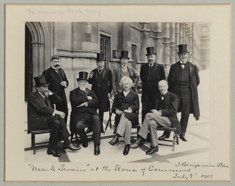 Mark twain at the house of commons npg x89001