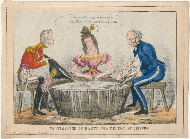 Do mischief in haste and repent at leisure npg d48796