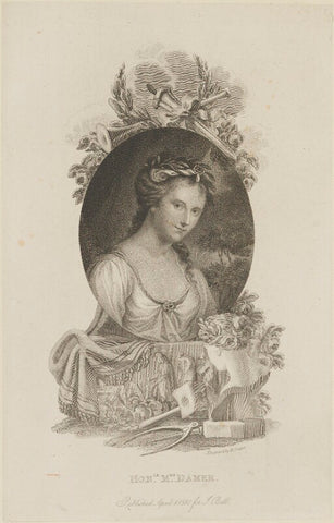 Anne Seymour Damer (née Conway) NPG D14379