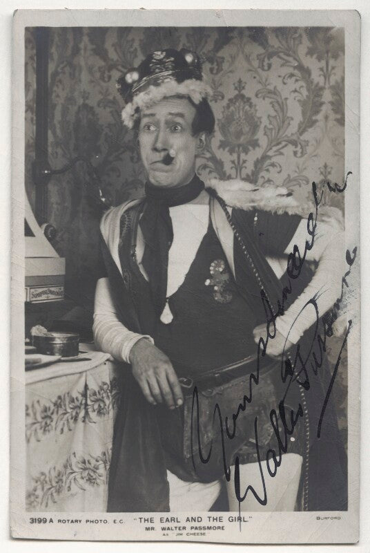 Walter passmore as jim cheese in 'the earl and the girl' npg ax45877
