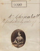 Unknown girl ('Reproduction by order of Mrs Chisenhall') NPG Ax58912