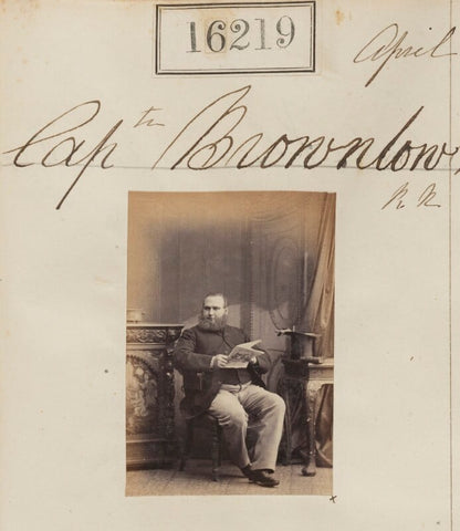 Captain Brownlow R.N. NPG Ax64138