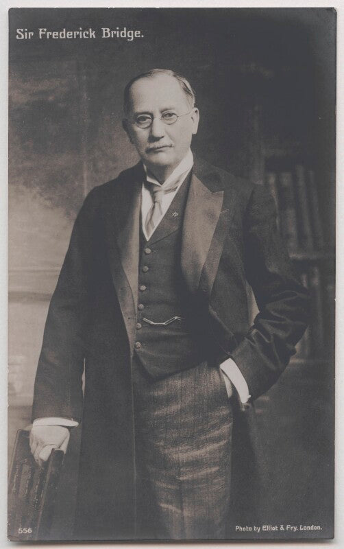 Sir (john) frederick bridge npg x76634