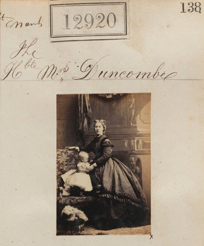 Hon. Mrs Duncombe NPG Ax62561