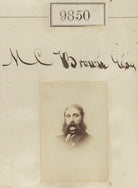 Mr M.C. Brown NPG Ax59576