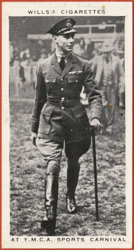 'at y.m.c.a. sports carnival' (king george vi) npg d47274