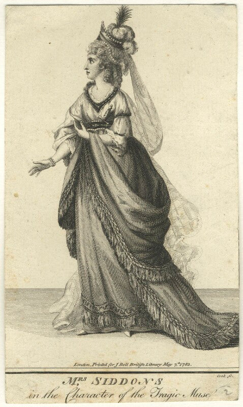 Sarah siddons (née kemble) in the character of the tragic muse npg d8466