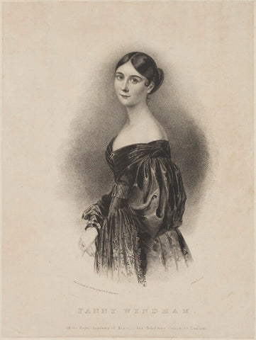 Fanny Wyndham (née Frances Wilton) NPG D36210