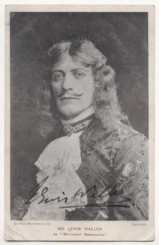 Lewis Waller as Monsieur Beaucaire in 'Monsieur Beaucaire' NPG Ax45892