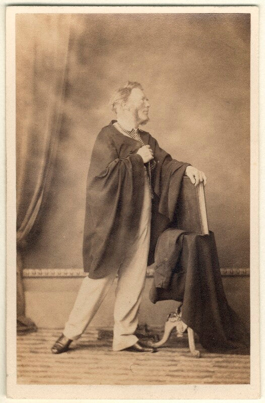 'as a poet he invokes' (richard cockle lucas) npg ax23424