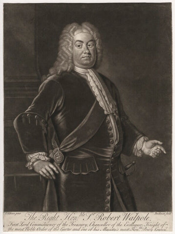 Robert Walpole, 1st Earl of Orford NPG D5420