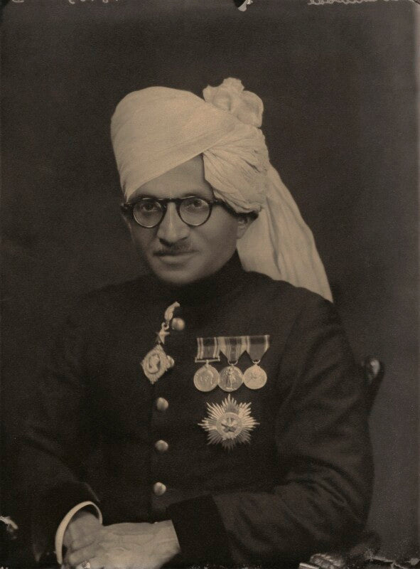 Hh raje sir khem sawant bhonsle bahadur, raja of sawantwadi npg x165473