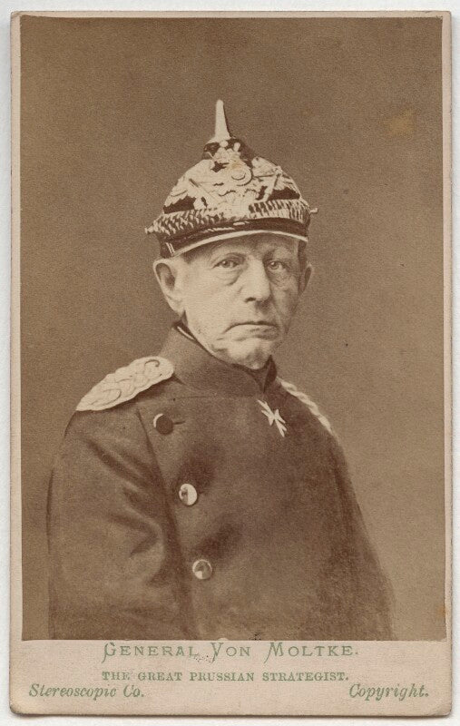 Helmuth karl bernhard von moltke, count von moltke npg x74315