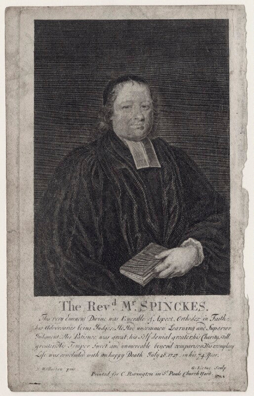 Nathaniel spinckes npg d27491