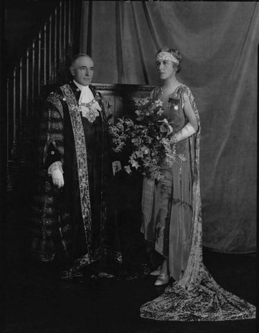 Sir (John Edward) Kynaston Studd, 1st Bt; Princess Alexandra (née Lieven), Lady Studd NPG x69298