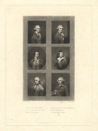 Mezzotint reproductions by Samuel William Reynolds after six portraits by Sir Joshua Reynolds NPG D1237