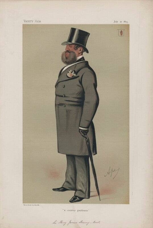 Sir henry josias stracey, 5th bt ('men of the day. no. 106.') npg d43700