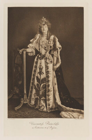 Grace Augusta Denison (née Fane), Countess of Londesborough when Viscountess Raincliffe as Catherine II of Russia NPG Ax41255