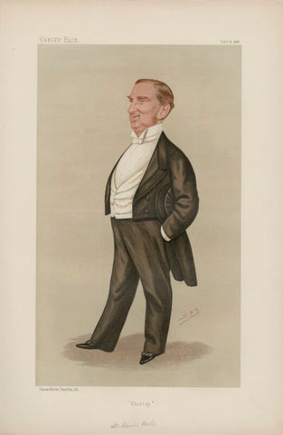 Sir Charles Hall ('Statesmen. No. 536.') NPG D44373