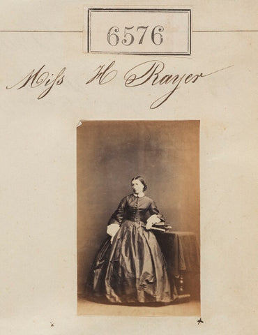 Miss H. Rayer NPG Ax56509