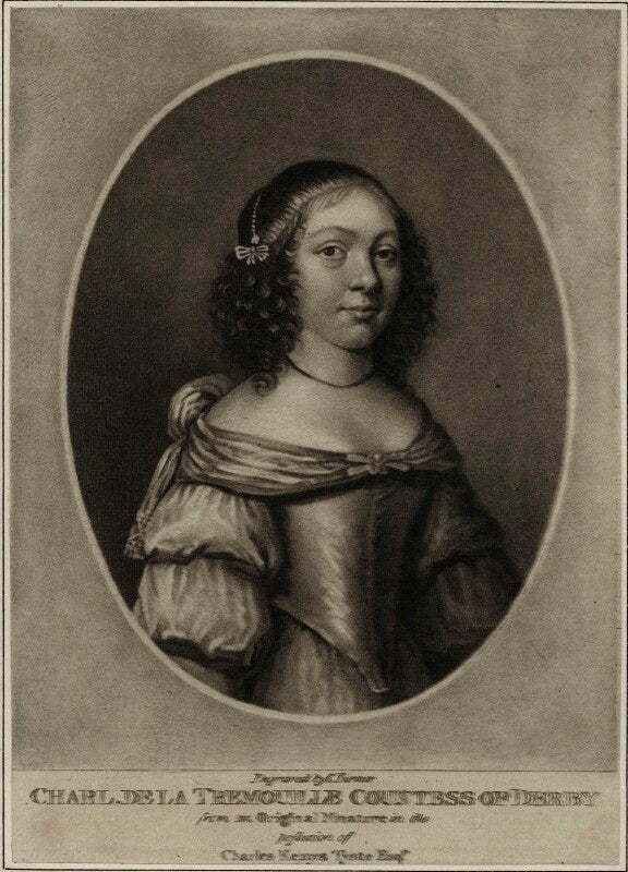 Charlotte stanley (née de la trémoille), countess of derby npg d28416