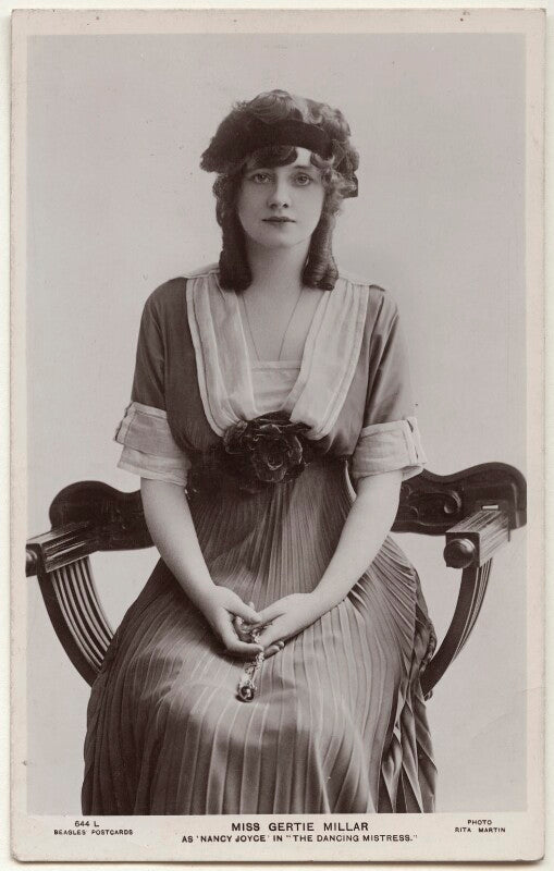 Gertie millar as nancy joyce in 'the dancing mistress' npg x135699