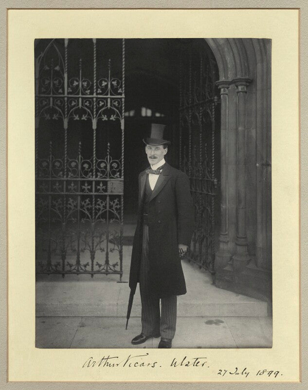 Sir arthur edward vicars npg x44996