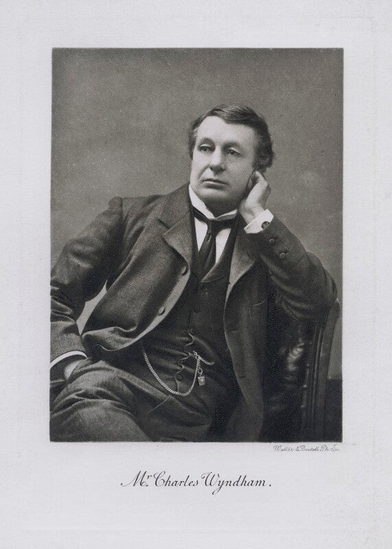 Sir charles wyndham (charles culverwell) npg x27544