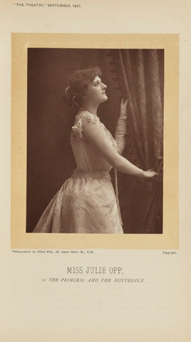 Julie Opp (Mrs William Faversham) as Princess Pannonia in 'The Princess and the Butterfly' NPG Ax28898