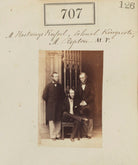 Francis Charles Hastings Russell, 9th Duke of Bedford; Sir Robert Nigel Fitzhardinge Kingscote; George William John Repton NPG Ax50350