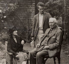 1st Earl and Countess of Oxford and Asquith with Anthony Asquith NPG x30417