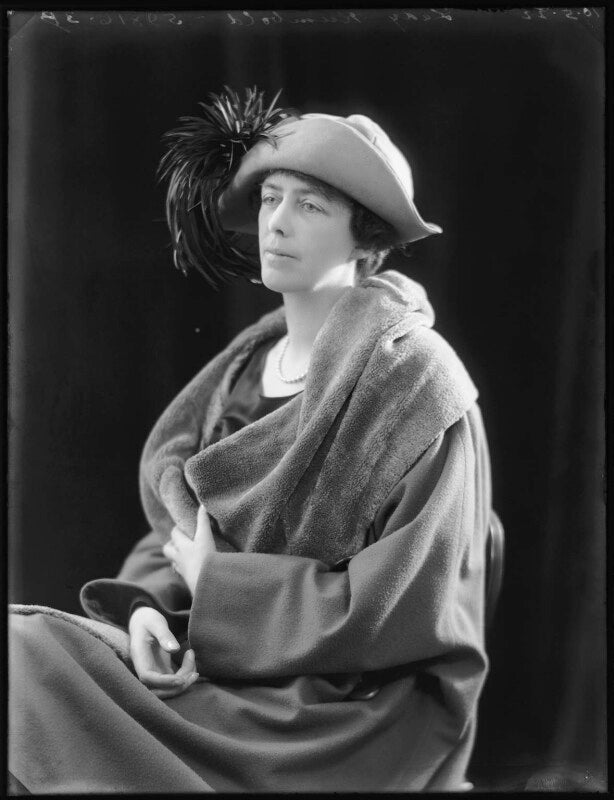 Etheldred constantia (née fane), lady rumbold npg x121543