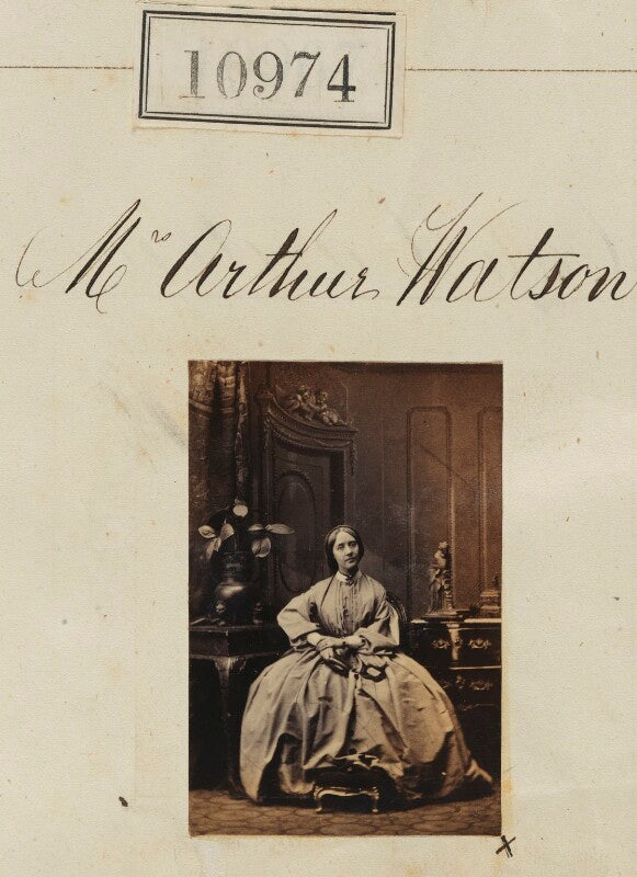 Rosamond (née rushworth), lady watson npg ax60680