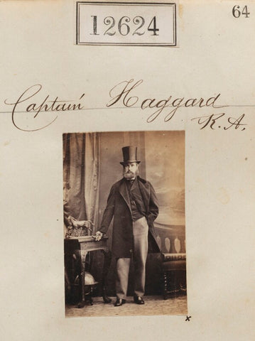 Captain Haggard R.A. NPG Ax62269