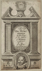William Austin in the title to his 'Haec Homo' NPG D27845