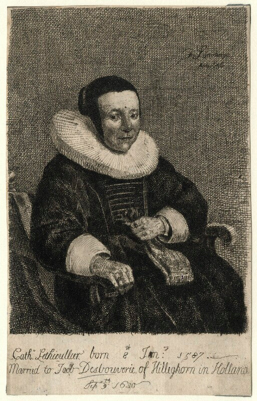 Catharine desbouverie (née lethieullier) npg d16451