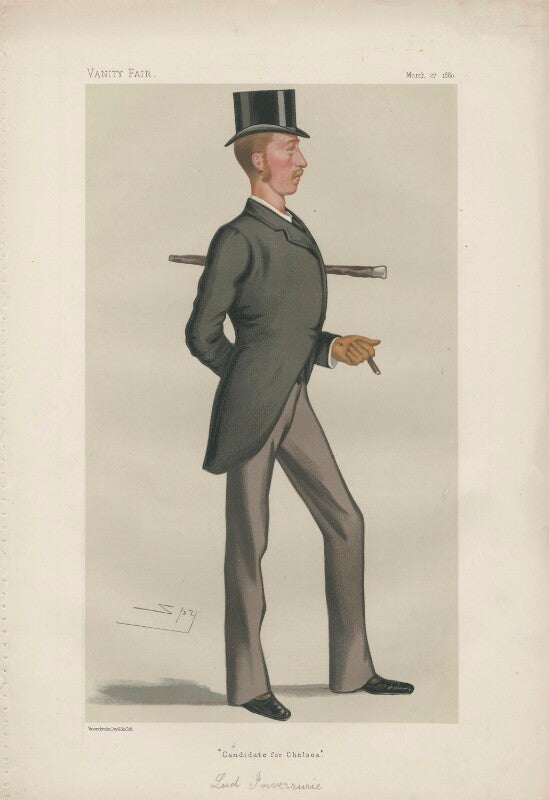 Algernon keith falconer, 9th earl of kintore ('men of the day. no. 221.') npg d43951