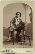Joseph Jefferson as Rip van Winkle in 'Rip van Winkle' NPG x18859