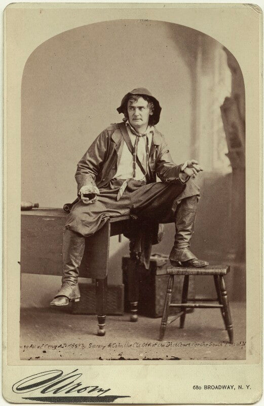 Joseph jefferson as rip van winkle in 'rip van winkle' npg x18859