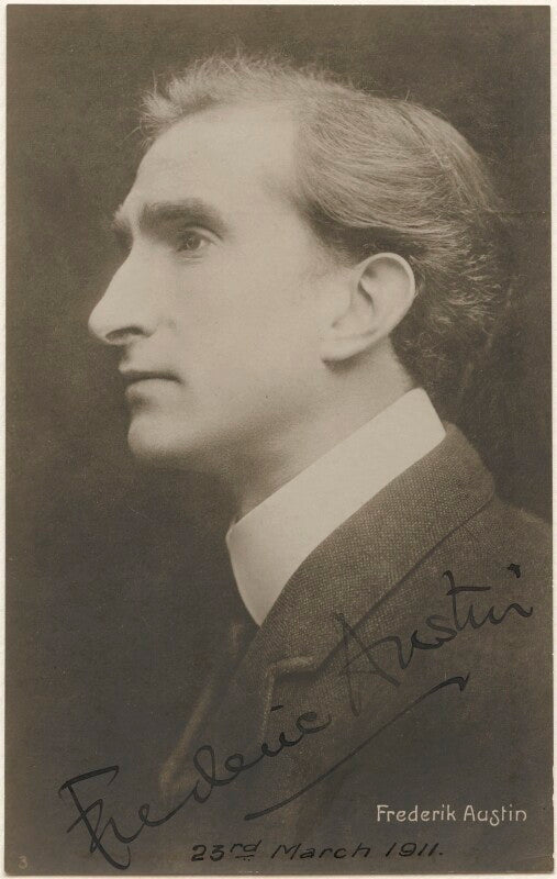 Frederic austin npg x348