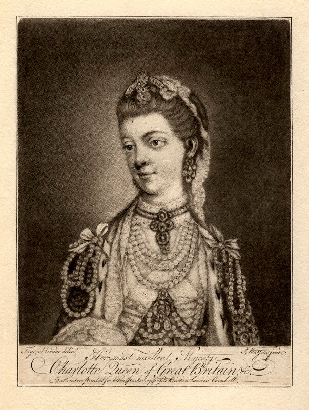 Charlotte of mecklenburg strelitz npg d8010