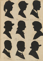 Visitors to St Luke's Church Bazaar, Eltham Park (Lily Johnston; Joy Whitehead; Arthur J. S. Napier; L.R. Tanner; Eva Joan Sumpner; Mrs Tanner; W. E. Butcher; Ronald Burton; Nellie Wade) NPG D46611