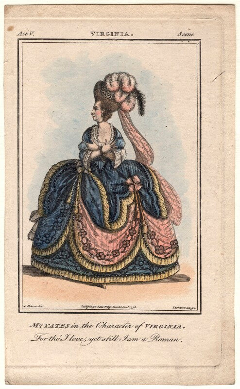 Mary ann yates as virginia in crisp's 'virginia' npg d4954