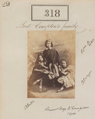 'Lord Compton's family' NPG Ax50093