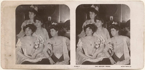 'The Sisters Moore' (Eva Moore; Bertha Moore; (Lilian) Decima Moore; Jessie Moore) NPG x196293